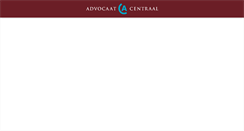 Desktop Screenshot of advocaatcentraal.nl